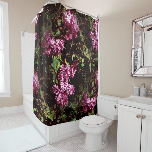 Spring Lilacs....... Shower Curtain (In Situ)