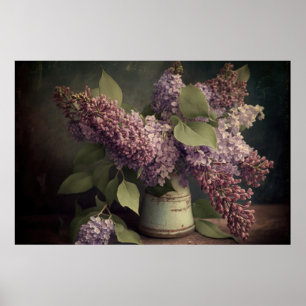 Spring Lilacs Still Life Poster - Downloadable