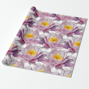 spring lily wrapping paper