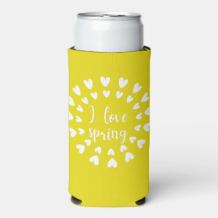 Spring Love, Little Hearts Seltzer Can Cooler