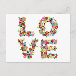 Spring Love Postcard