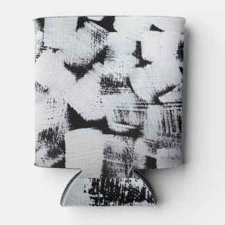 Spring magnolias, elegant fabric design. can cooler