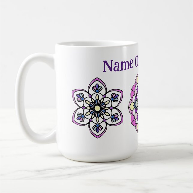 Spring Mandala Mug (Left)