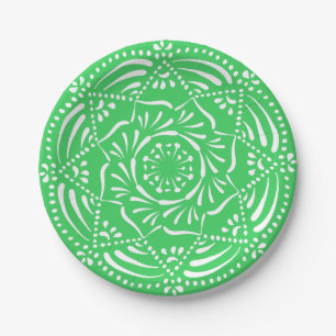 Spring Mandala Paper Plate