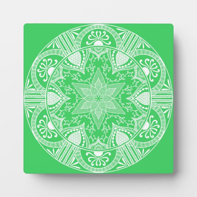 Spring Mandala Plaque (Front)