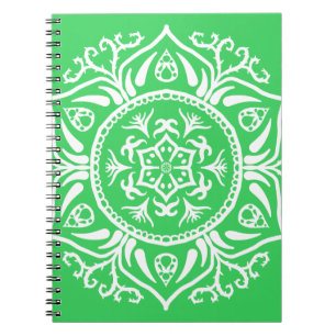 Spring Mandala Spiral Notebook