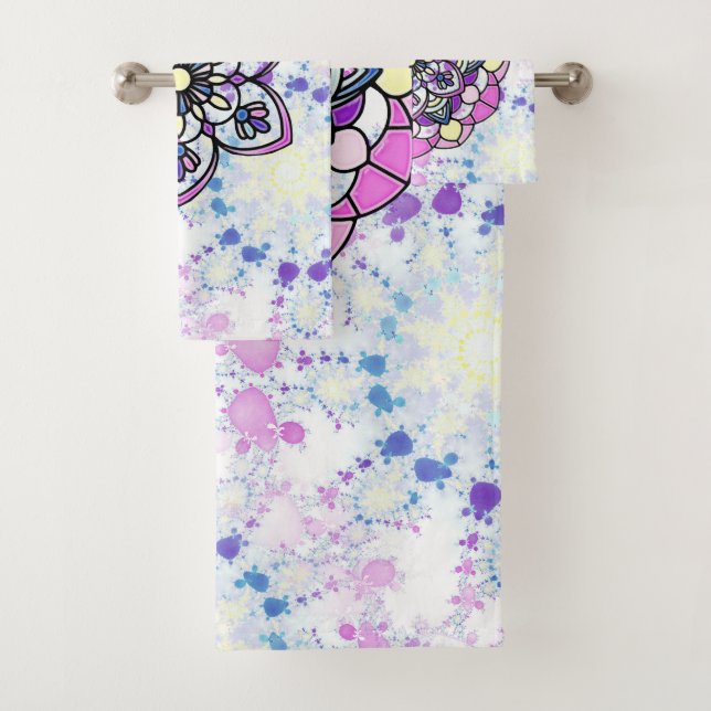 Spring Mandala Towel (Insitu)