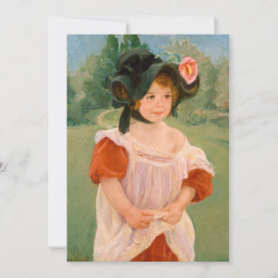 Spring: Margot Standing in a Garden Mary Cassatt