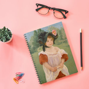 Spring: Margot Standing in a Garden Mary Cassatt Notebook
