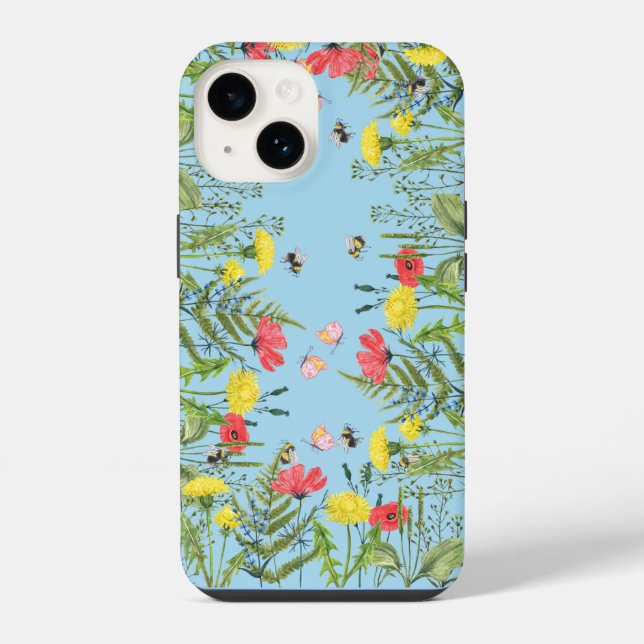 Spring Meadow iPhone Case (Back)