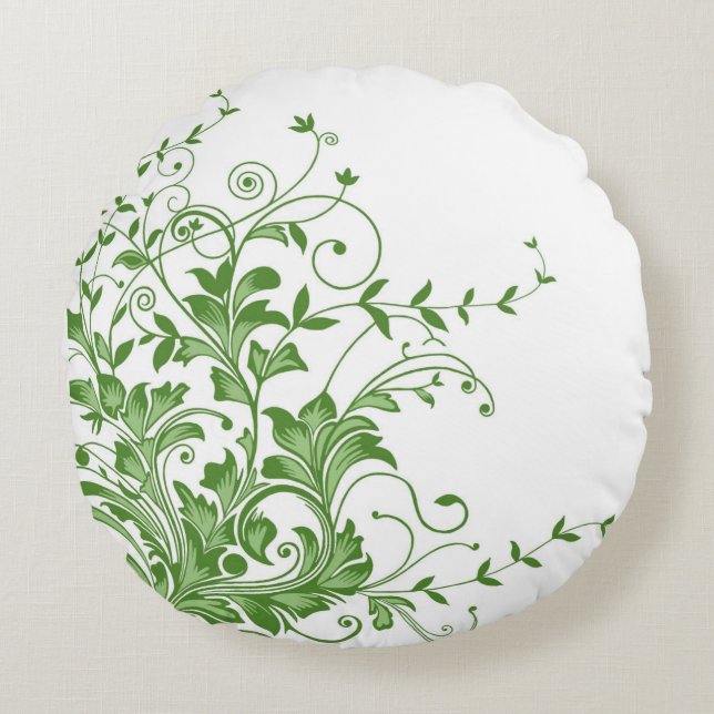 Spring Meadow Round Cushion (Front)