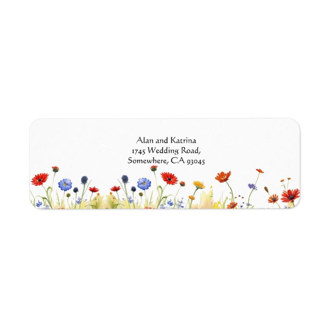 Spring Meadow Wildflowers (Front)