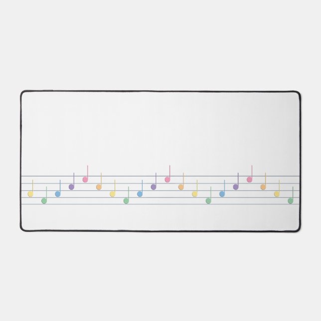 Spring Melody (Linear) Desk Mat (Front)