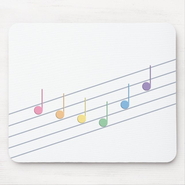 Spring Melody (Linear) Mouse Pad (Front)