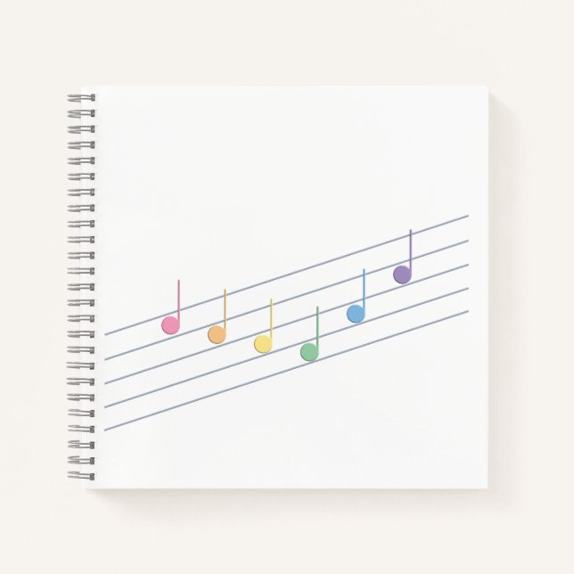 Spring Melody (Linear) Notebook (Front)
