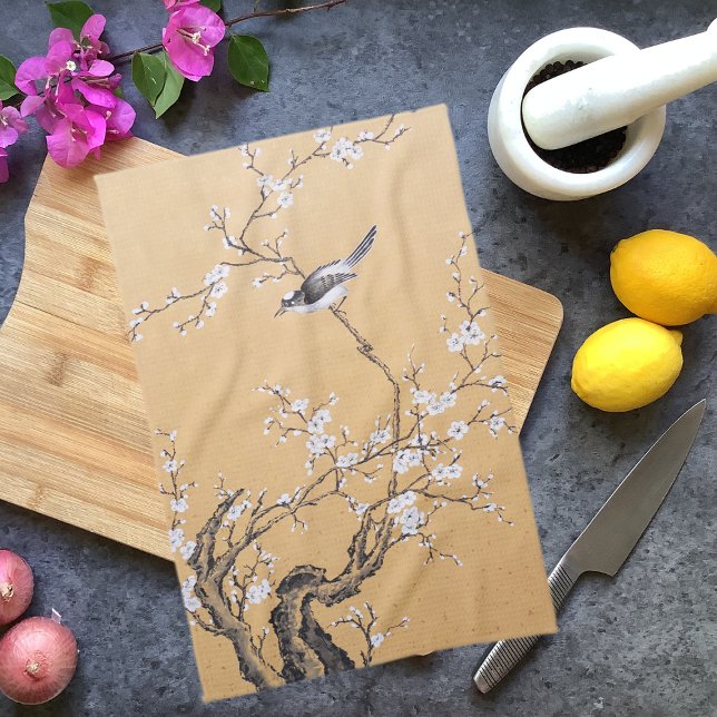 Spring Melody Tea Towel (Creator Uploaded)