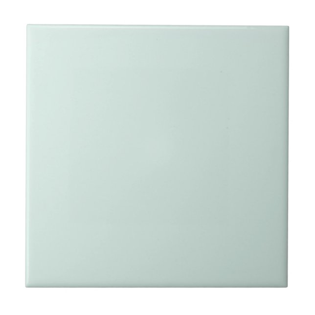 Spring Mint Solid Colour Tile (Front)