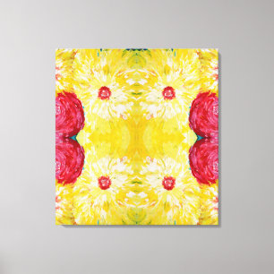 Spring, Modern Art, Expressive Painting Canvas Print