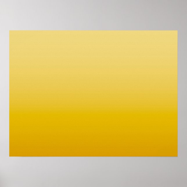 SPRING MOOD – Soft Yellow | deep to light |  Poster (Front)