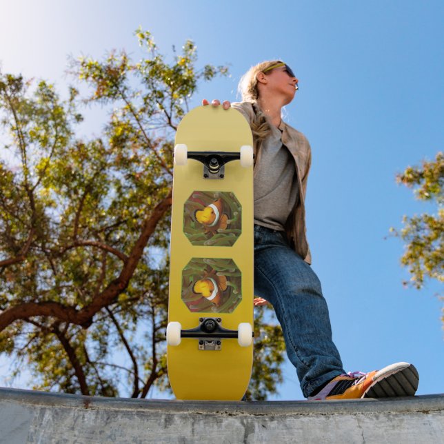 SPRING MOOD – Soft Yellow | deep to light |  Skateboard (Outdoor 1)
