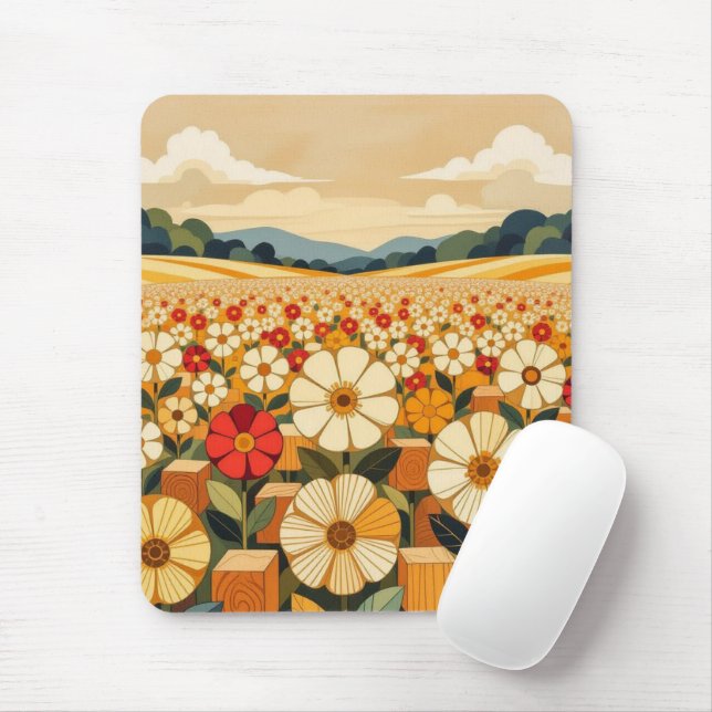 Spring Mouse Pad (With Mouse)