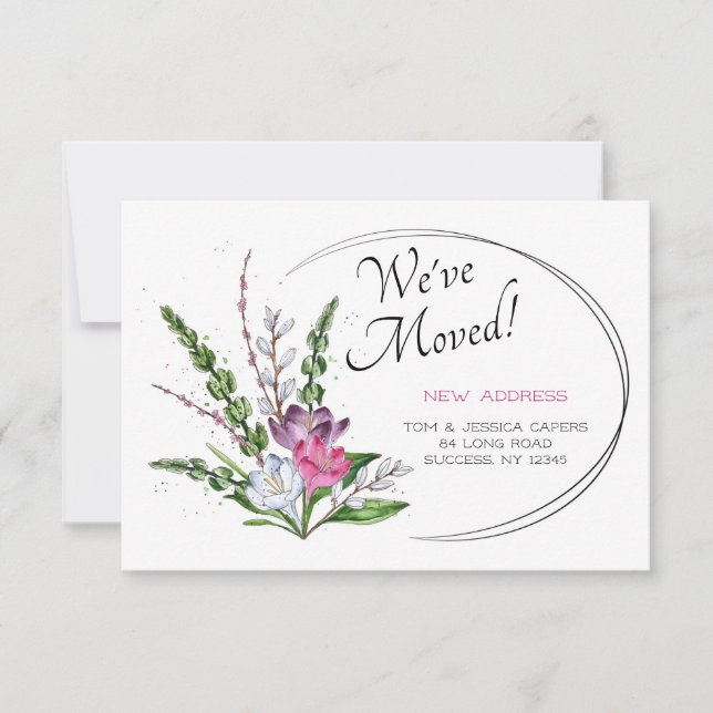 Spring Moving Announcement (Front)