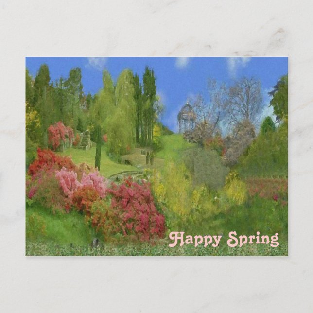 Spring Nature Postcard (Front)