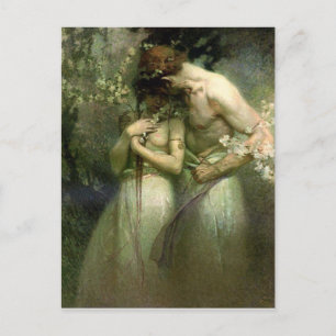 Spring Night - Postcard