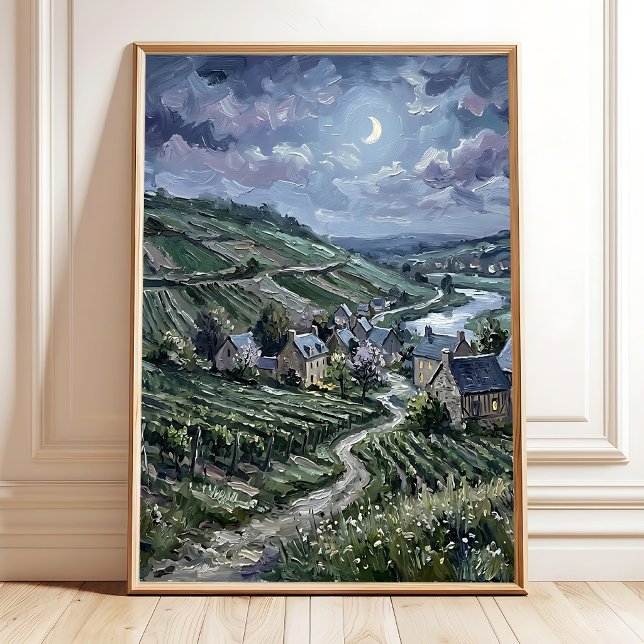 Spring Normandy Landscape Canvas Poster (Creator Uploaded)