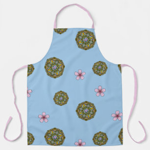 Spring Nouveau All-Over Print Apron