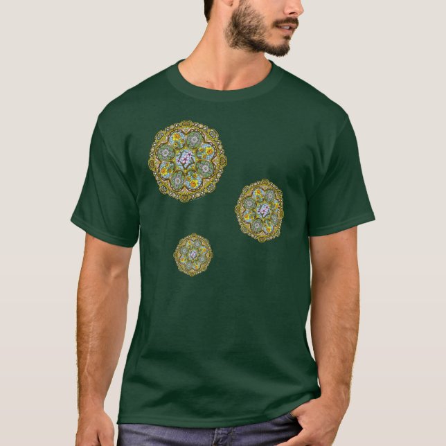 Spring Nouveau Men's Dark T-Shirt (Front)