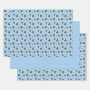 Spring Nouveau Wrapping Paper Set