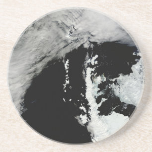 Spring on Antarctic Peninsula Sandstone Coaster