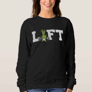 Spring Onion Gym Weight Training Lift Deadlift Sweatshirt