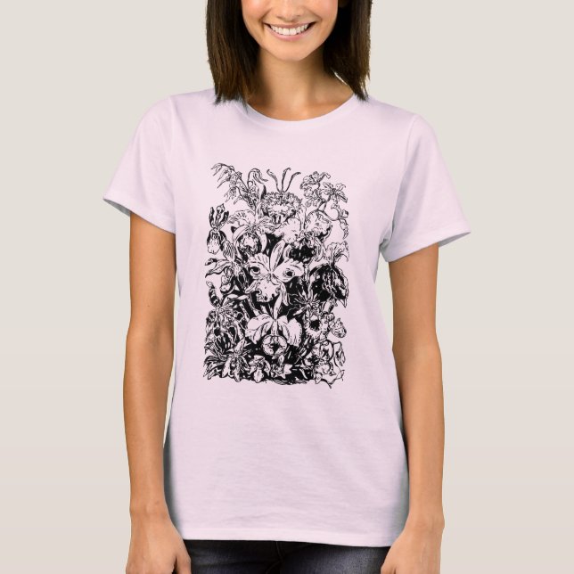 SPRING ORCHIDS T-Shirt (Front)