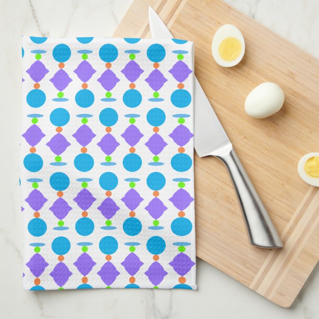Spring Ornaments Tea Towel (Quarter Fold)