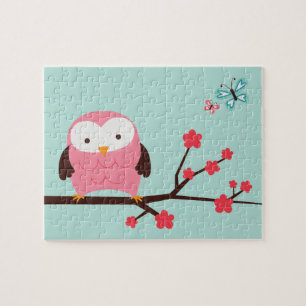 Spring Owl Jigsaw Puzzle
