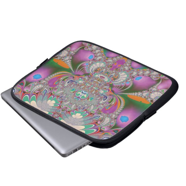 Spring Owl Laptop Sleeve (Front Bottom)