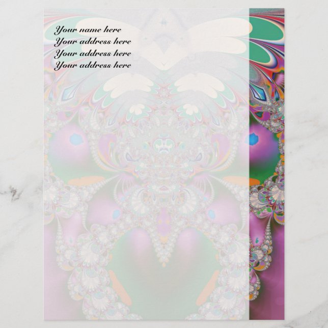 Spring Owl Letterhead Design (Front)