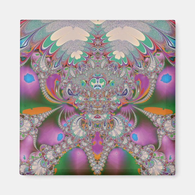 Spring Owl Magnet (Front)