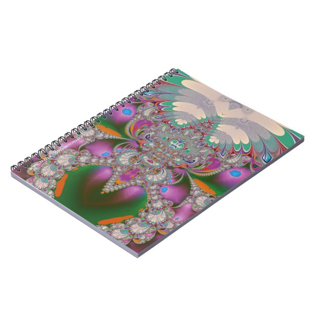 Spring Owl Spiral Notebook (Left Side)