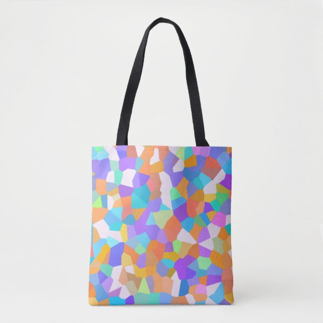 Spring Paint Beach Glass Tote Bag (Front)