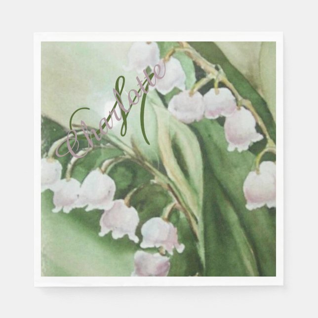 Spring Party Napkin (Front)