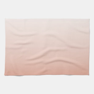 spring pastel colour blush peach ombre dusty pink tea towel