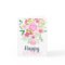 Spring pastel floral watercolor birthday script