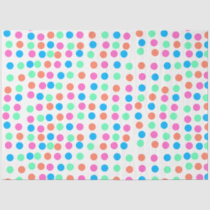 Spring Pastel Spots Tissue Paper