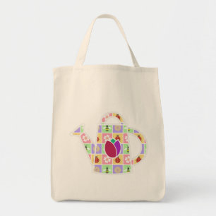 Spring Patches Tote Bag