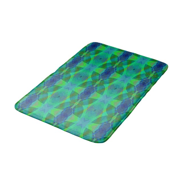 Spring Pattern Bath Mat (Angled)