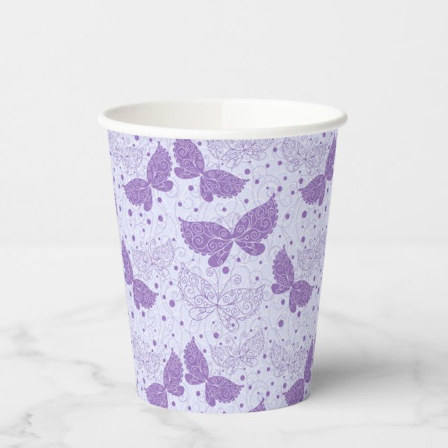 Spring Pattern Paper Cups (Left)