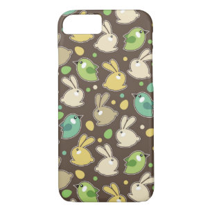 spring pattern with easter eggs,birds Case-Mate iPhone case